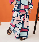 The Arte Girl Classic Skirt Picasso Print - Umbi