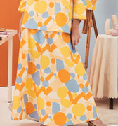 The Arte Women Flare Skirt Starry Print - Umbi