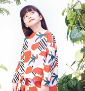 The Bumi Boxy Blouse Tomato Cherry Print - Umbi