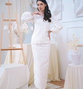 The Canvas Collection Women Amelia Kurung Set White Lace - Umbi