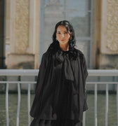 The City Breeze Pt.2 Women Ribbon Blouse Black - Umbi