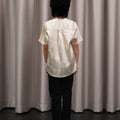 The Huā Collection Boy Holiday Shirt in 韵 Cadence Bamboo Sand - Umbi
