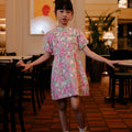 The Huā Collection Girl Puff Sleeves Cheongsam in 熙 Luna Lily - Umbi