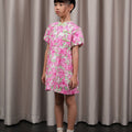 The Huā Collection Girl Puff Sleeves Cheongsam in 熙 Luna Lily - Umbi