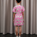 The Huā Collection Girl Puff Sleeves Cheongsam in 熙 Luna Lily - Umbi