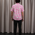 The Huā Collection Men Holiday Shirt in 熙 Luna Lily - Umbi