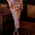 The Huā Collection Women Fitted Skirt in 熙 Luna Lily - Umbi