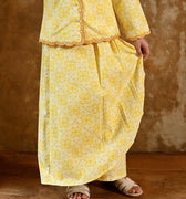 The Nusantara Collection Girl Instant Pareo Skirt Sinar Print - Umbi