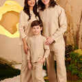 The Secret Garden Boy Baju Melayu Set Sand - Umbi