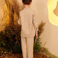 The Secret Garden Boy Baju Melayu Set Sand - Umbi