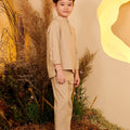 The Secret Garden Boy Baju Melayu Set Sand - Umbi