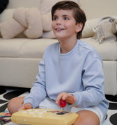 ULTRAsoft Boy Marshmallow Sweatshirt Blue - Umbi