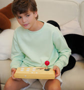 ULTRAsoft Boy Marshmallow Sweatshirt Mint Green - Umbi
