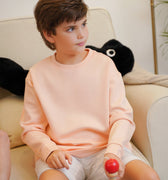 ULTRAsoft Boy Marshmallow Sweatshirt Peach - Umbi