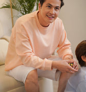 ULTRAsoft Men Marshmallow Sweatshirt Peach - Umbi
