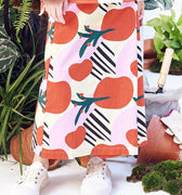 The Bumi Classic Skirt Tomato Cherry Print - Umbi