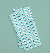 The Nikmat Collection Fabric Mint Drop Print - Umbi