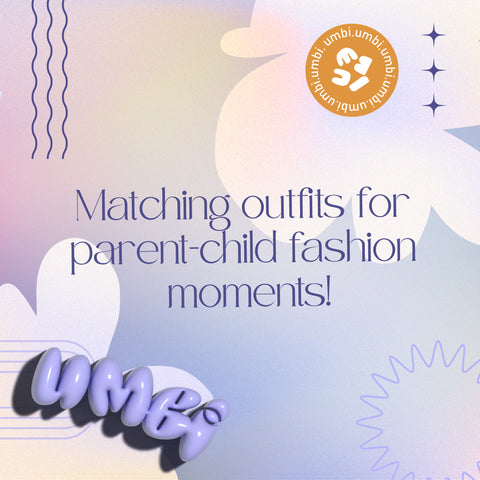 Matching outfits for parent-child fashion moments! 🌟