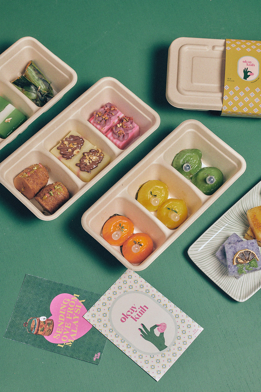 Umbi Kids celebrates Raya with Okay Kuih.