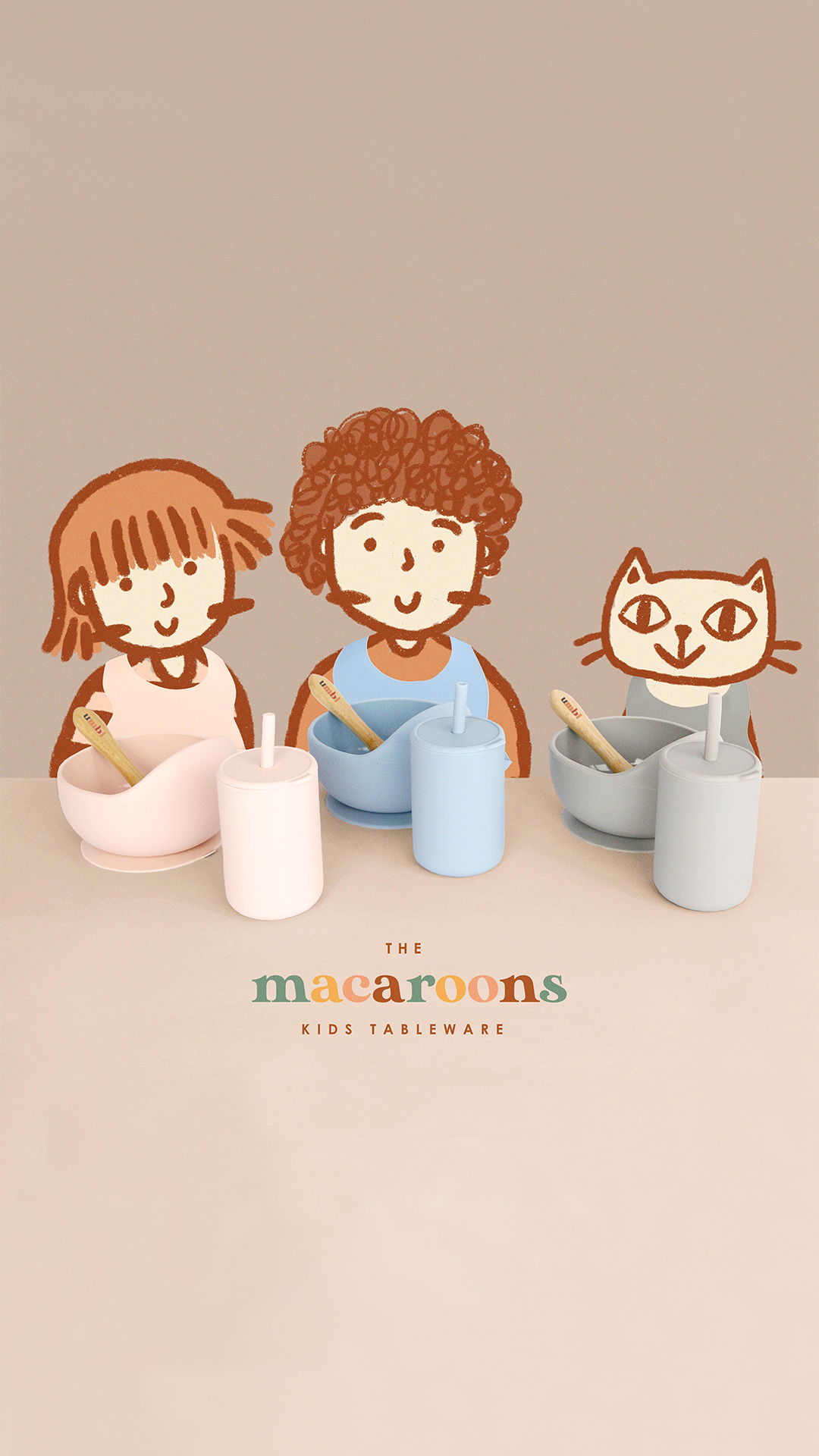 The Macaroon Kids Tableware