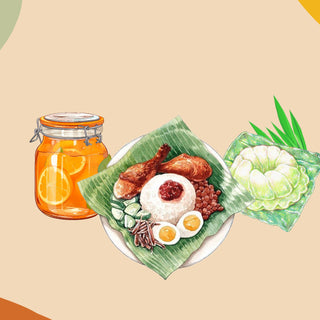 Pandan, Marmalade, and Nasi Lemak Print: A Fusion of Flavour, Culture, and Design