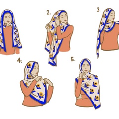 2 Simple Ways to style your Umbi Shawl