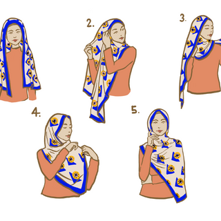 2 Simple Ways to style your Umbi Shawl