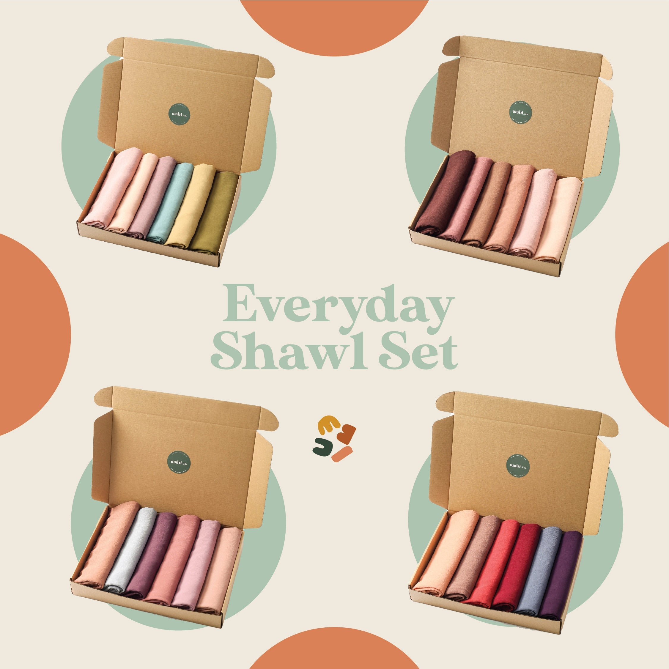 Everyday Shawl Set for every women. - Umbi