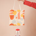 A4 Tote bag in Pebbles Print - Umbi
