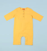  baju raya family sedondon kids baby jumpsuit lemon yellow 