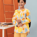 baju raya family sedondon umbi kids boys kurta starry print