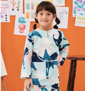 baju raya family sedondon kids girl top monet print