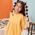 baju raya family sedondon kids girls ruffle blouse starry print