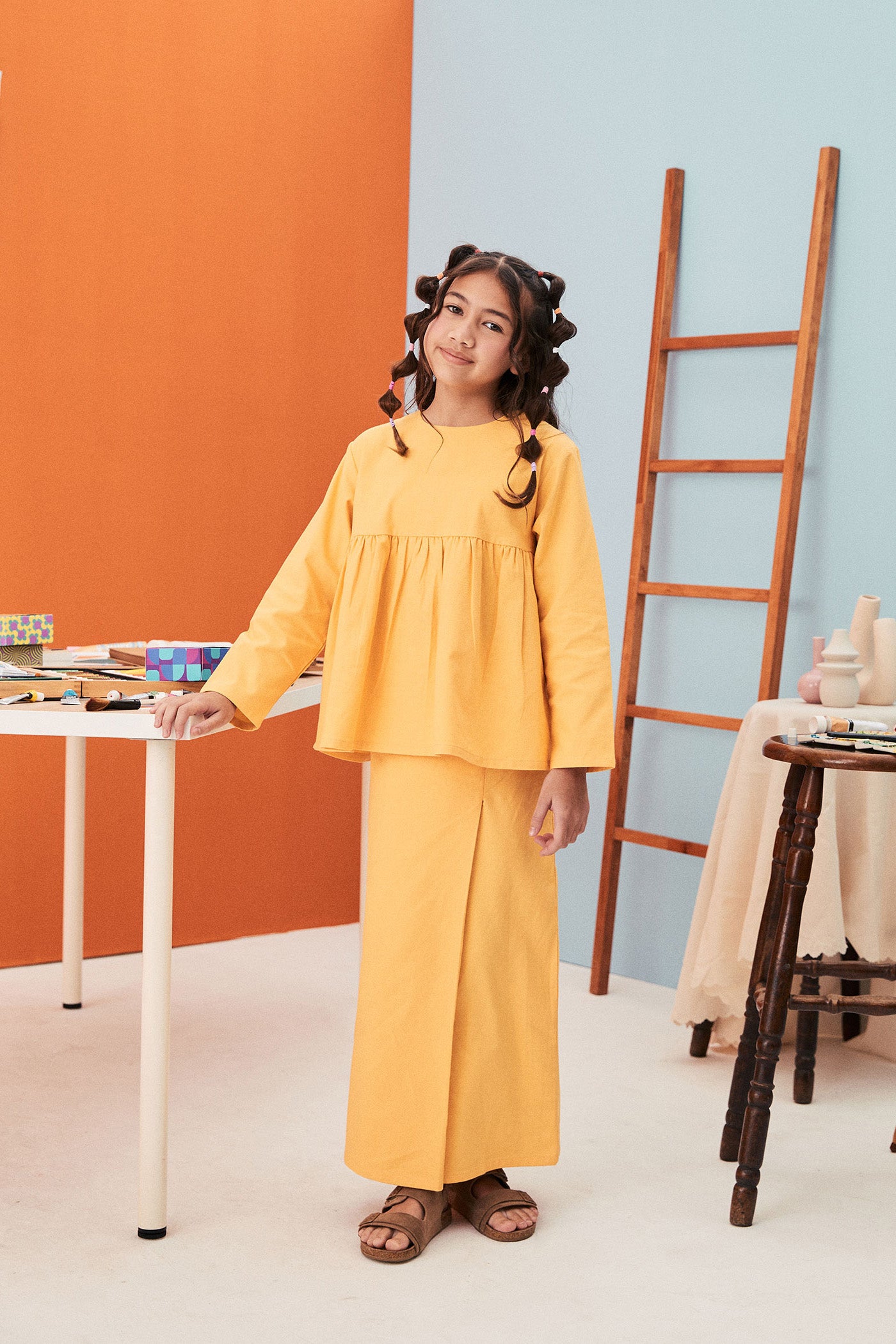  ruffle blouse eid kenduri event wear 