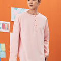 kurta men long sleeve button eid kenduri event wear 