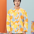  kurta men long sleeve button eid kenduri event wear 