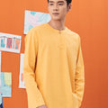 baju raya family sedondon adult men teluk belanga kurta yellow lemon