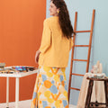 cotton linen long skirt umbi kids the arte collection