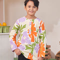 baju raya family sedondon kids kurta boy fluer print 