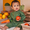 At The Market Collection Baby Baju Melayu Set Pine Green - Umbi