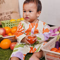At The Market Collection Baby Jumpsuit Fleur Print - Umbi