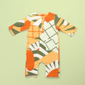 At The Market Collection Baby Jumpsuit Sunflower Print - Umbi