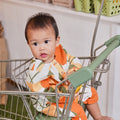 At The Market Collection Baby Jumpsuit Sunflower Print - Umbi