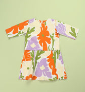 At The Market Collection Baby Kurung Dress Fleur Print - Umbi