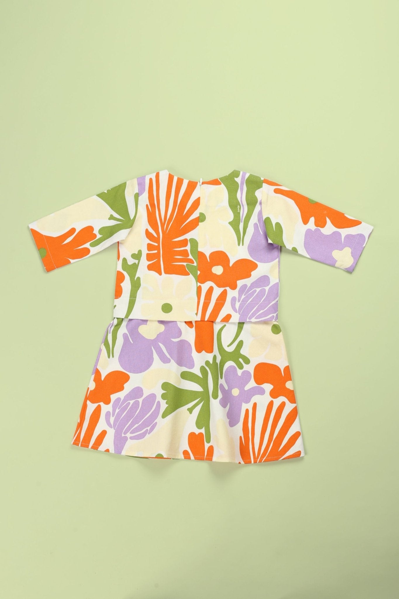 At The Market Collection Baby Kurung Dress Fleur Print - Umbi