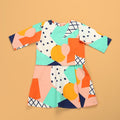 At The Market Collection Baby Kurung Dress Fruit Punch Print - Umbi