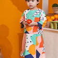 At The Market Collection Baby Kurung Dress Fruit Punch Print - Umbi