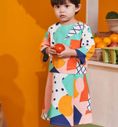 At The Market Collection Baby Kurung Dress Fruit Punch Print - Umbi