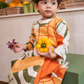 At The Market Collection Baby Kurung Dress Sunflower Print - Umbi