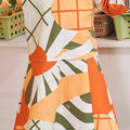 At The Market Collection Baby Kurung Dress Sunflower Print - Umbi